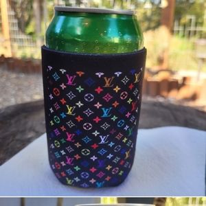 Monogram 🌈 Rainbow Koozie 🍺